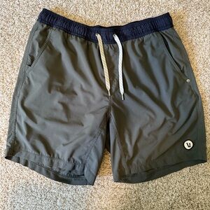 Vuori Olive Green Kore Shorts